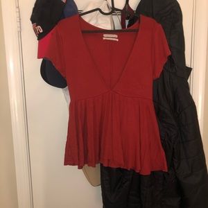 Maroon/Burgundy Shirt